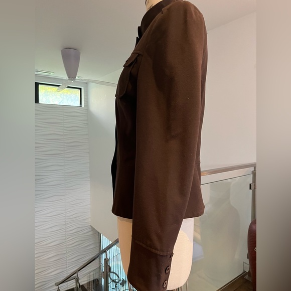 Max Studio brown jacket size 10 - Picture 3 of 6